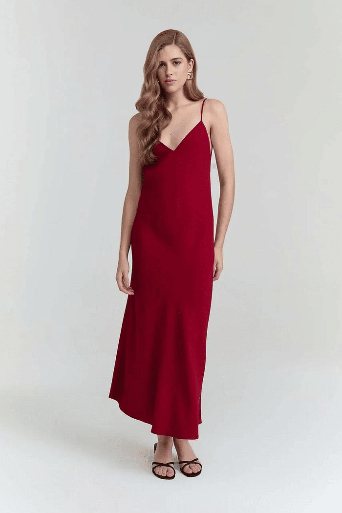 VESTIDO MAYRA VERMELHO SCOTCH NV