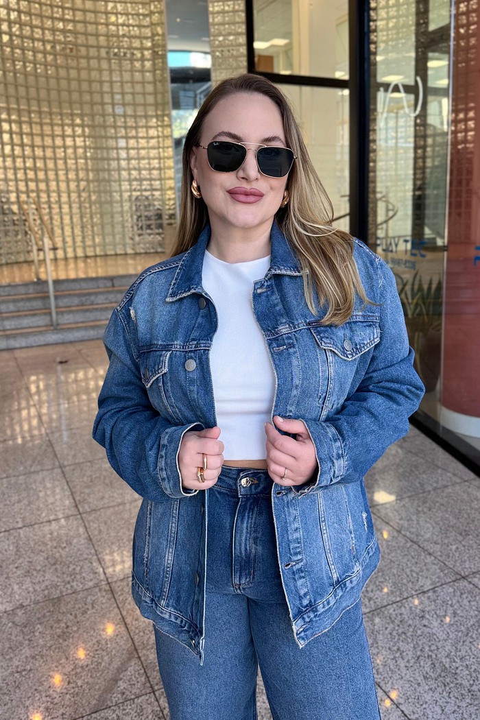 JAQUETA JEANS TRUCKER CALVIN KLEIN