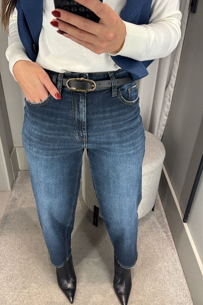 Calça Jeans Carrot Gaia John John