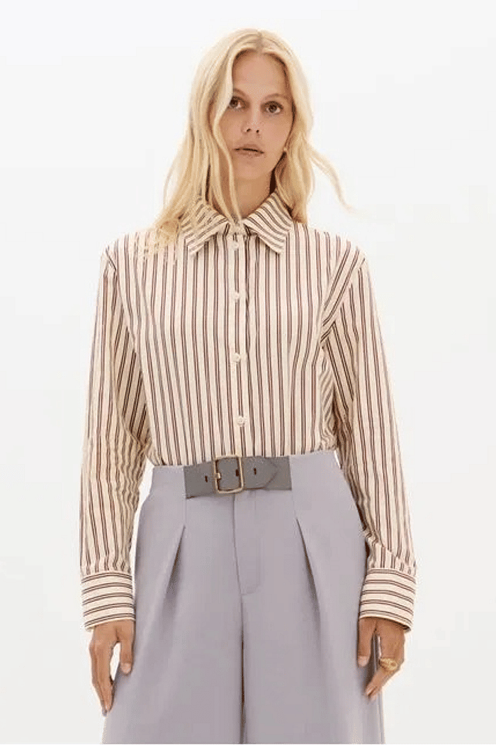 CAMISA MANGA LONGA ESTAMPADA  LANÇA PERFUME