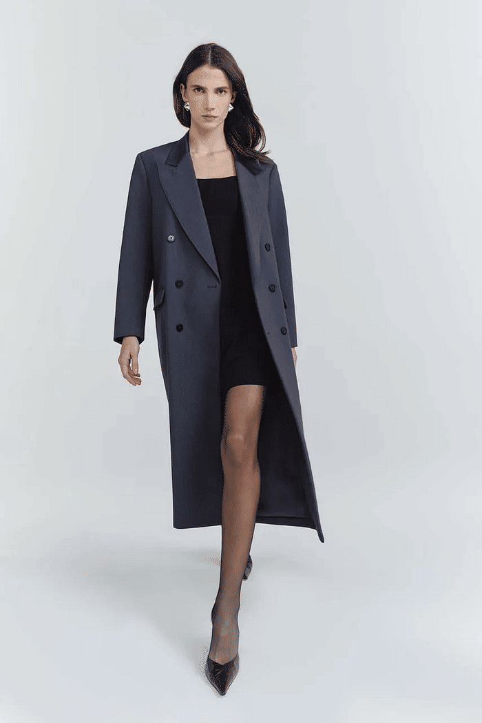 CASACO MIA CINZA CHUMBO NV