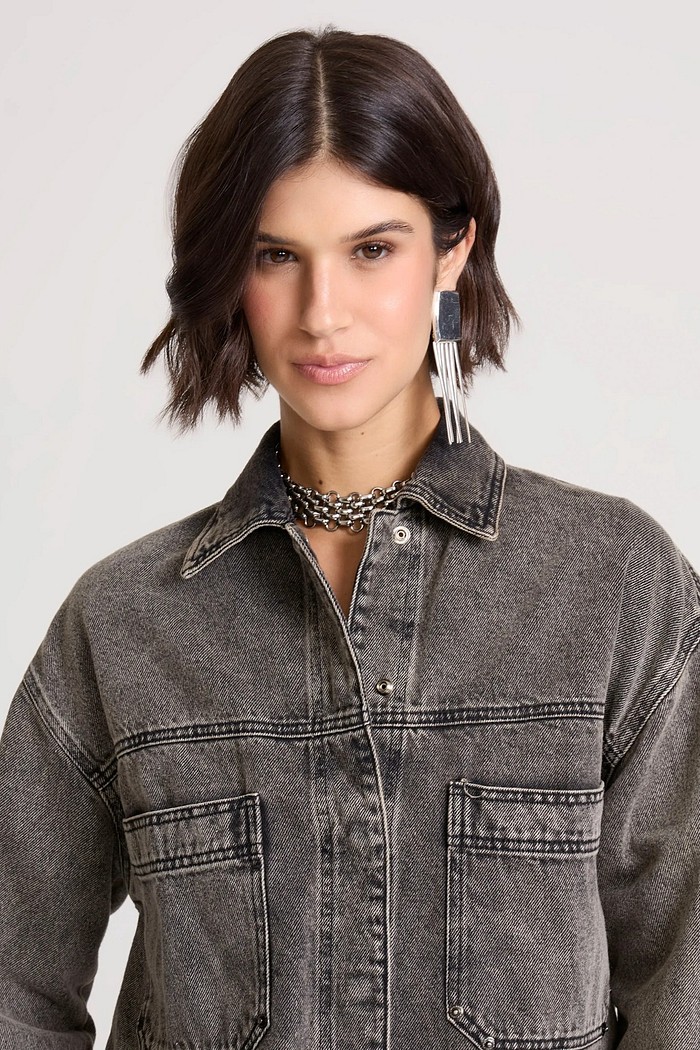 CAMISA JEANS ESTOCOLMO JEANS BLACK JOHN JOHN