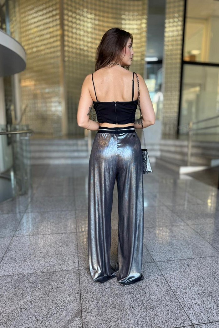 CALCA MALHA COM COS DE ELASTICO PRETO CALVIN KLEIN