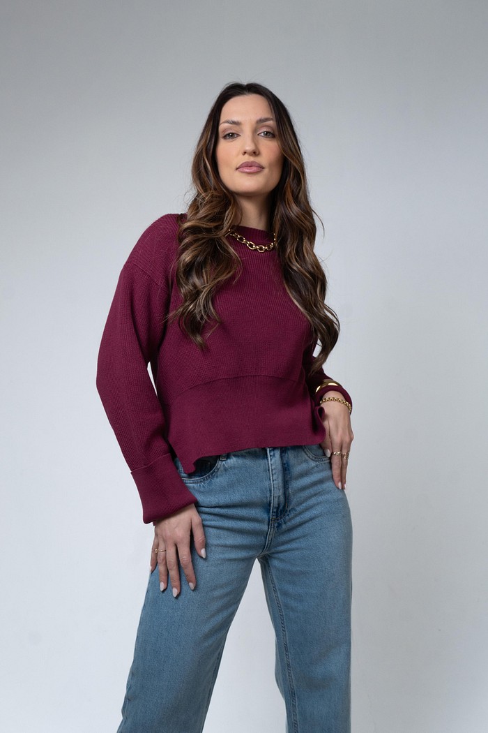 BLUSA TRICO MANGA LARGA TIGRARA