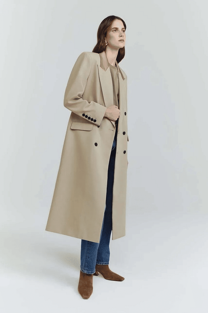 CASACO MIA  BEGE DUST NV