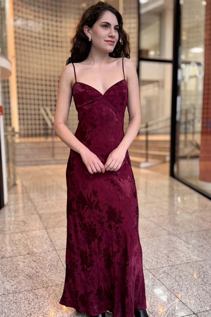 VESTIDO CLARISSA BORDO NV