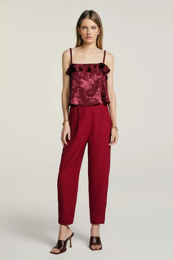 CALCA NEW LAVINIA VERMELHO BERRY NV