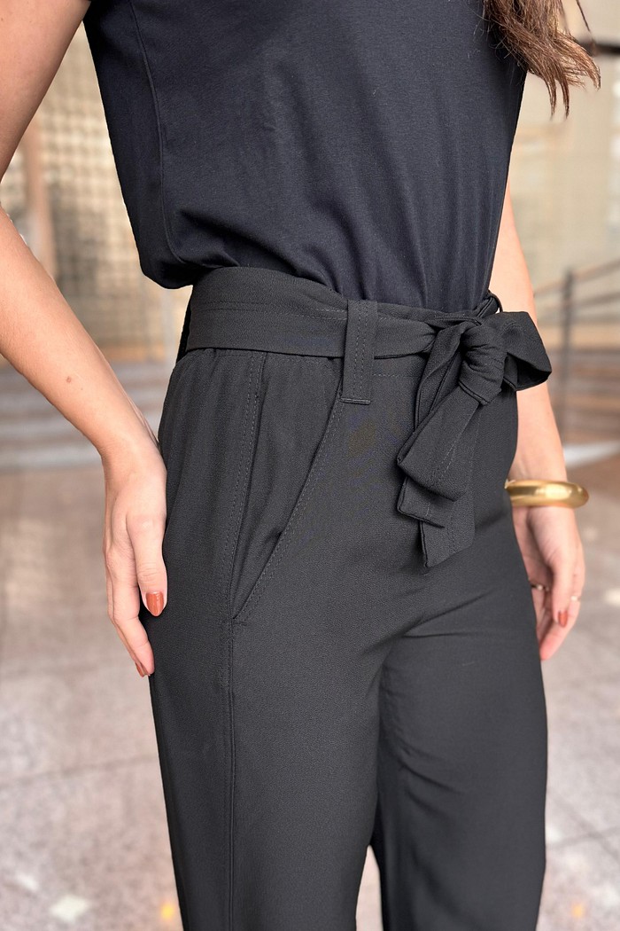 CALCA COM MARTINGALE PRETO ANIMALE