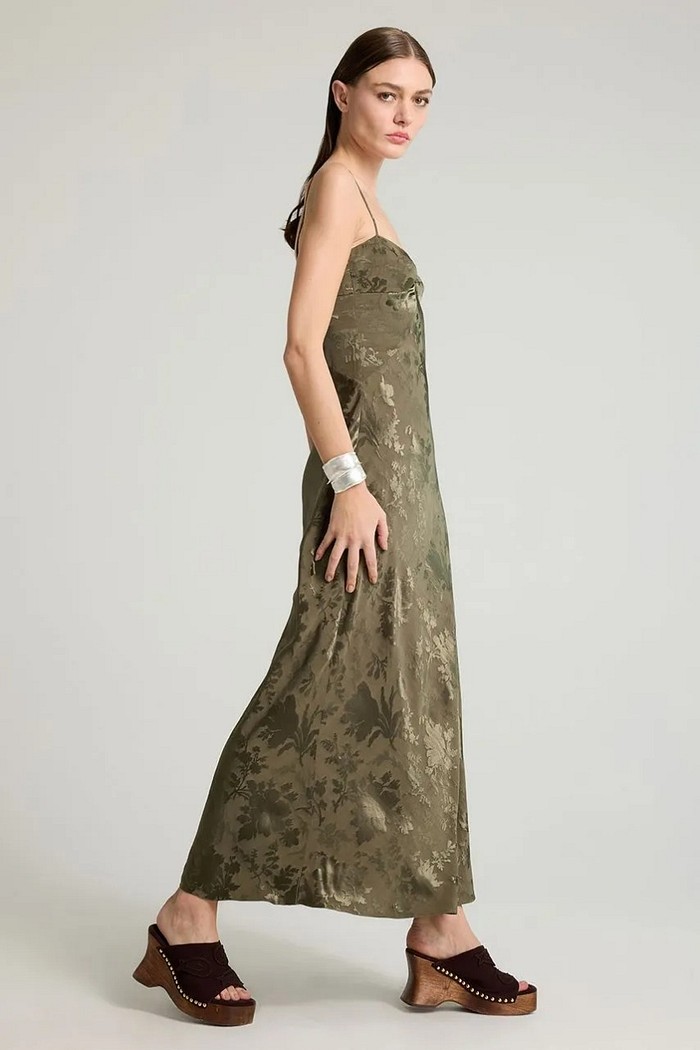 VESTIDO CLARISSA VERDE OLIVA NV