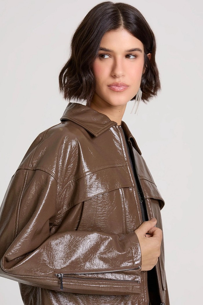 JAQUETA AMPLA LUSTER JOHN JOHN