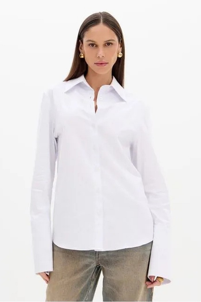 CAMISA MANGA LONGA OFF WHITE LANÇA PERFUME