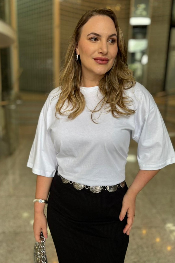 TEE OVERSIZED COLORS ESMERAL