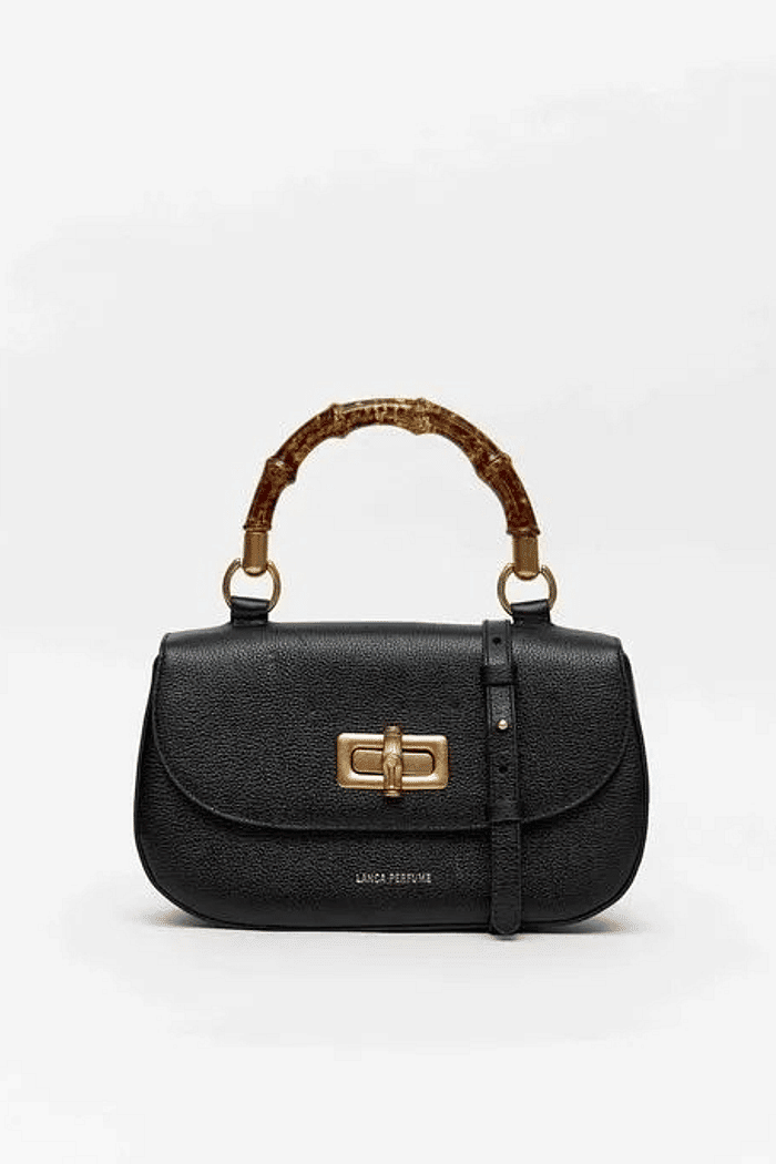 BOLSA TOTE COURO ALCA ACRILICA LANÇA PERFUME