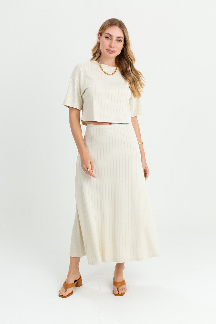 Cropped em Malha Trabalhada