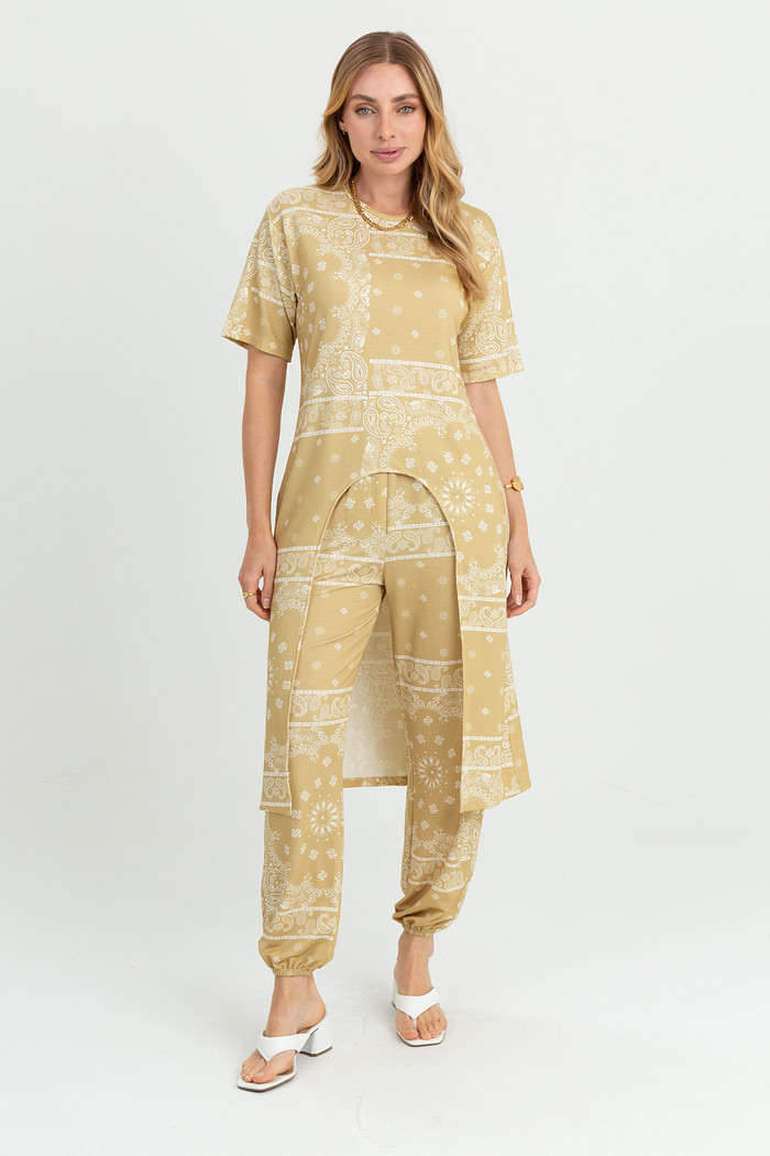 Conjunto Calça Aladin e Tunica