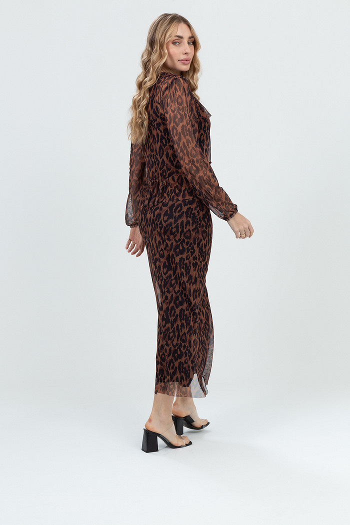 Saia Midi Clássica Tule