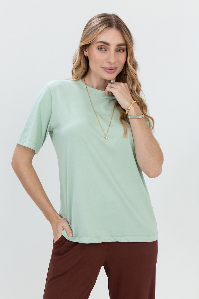 T-Shirt Básica Sóror em Algodão