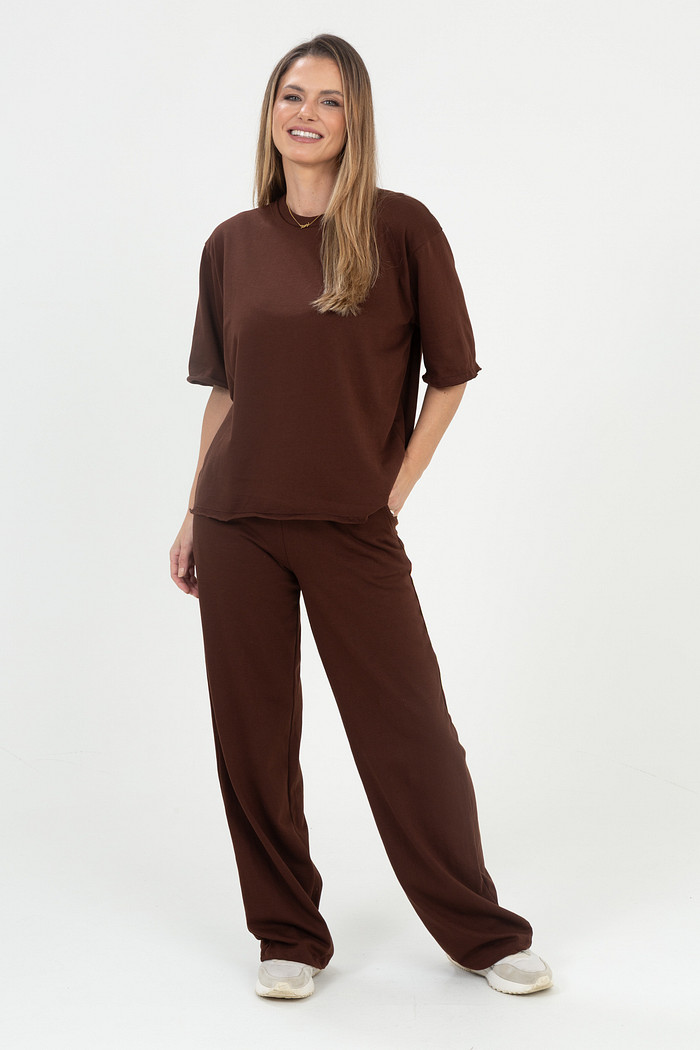 Conjunto T-shirt em Malha Comfort