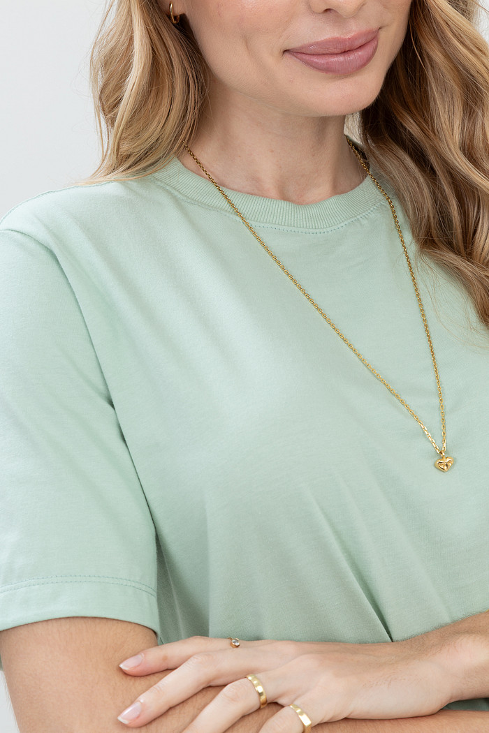 T-Shirt Básica Sóror em Algodão