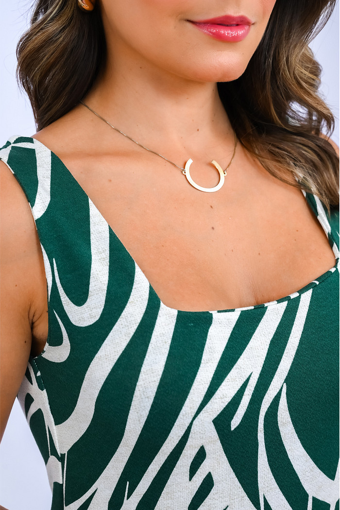 Vestido Feminino Solto Regata com Bolso Lateral