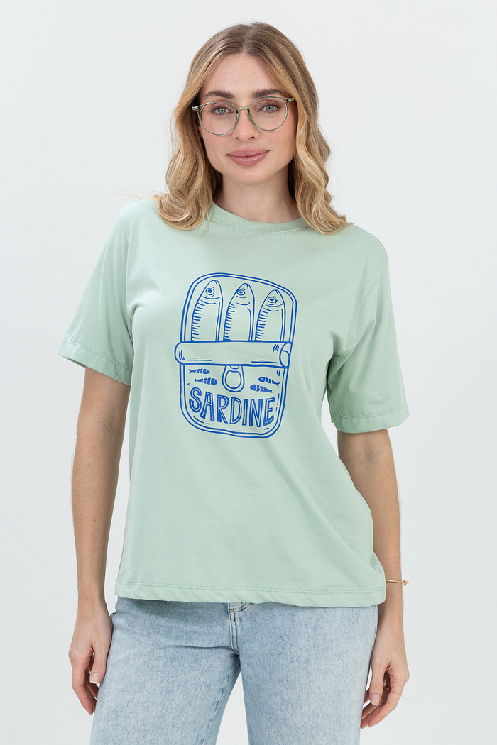 T-shirt Estampada Sardine