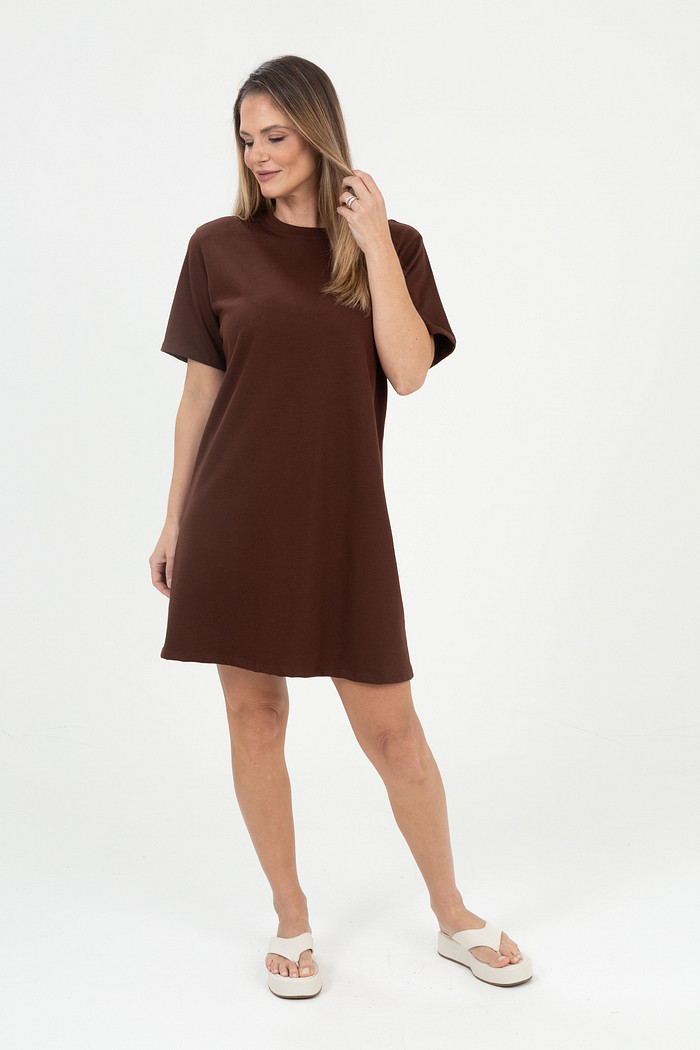 Vestido T-shirt Curto