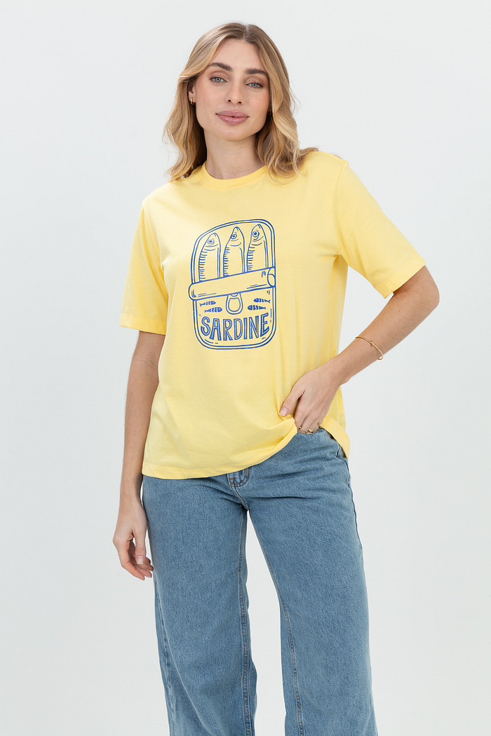 T-shirt Estampada Sardine