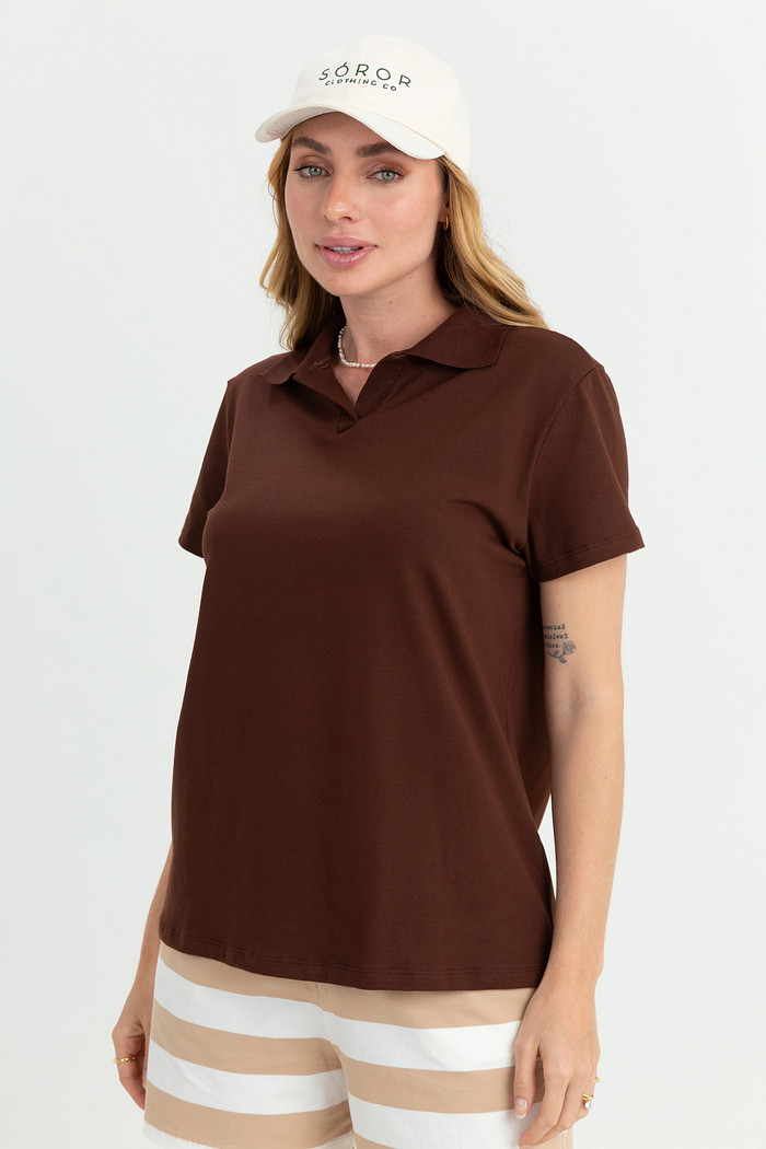 Blusa Polo Lisa