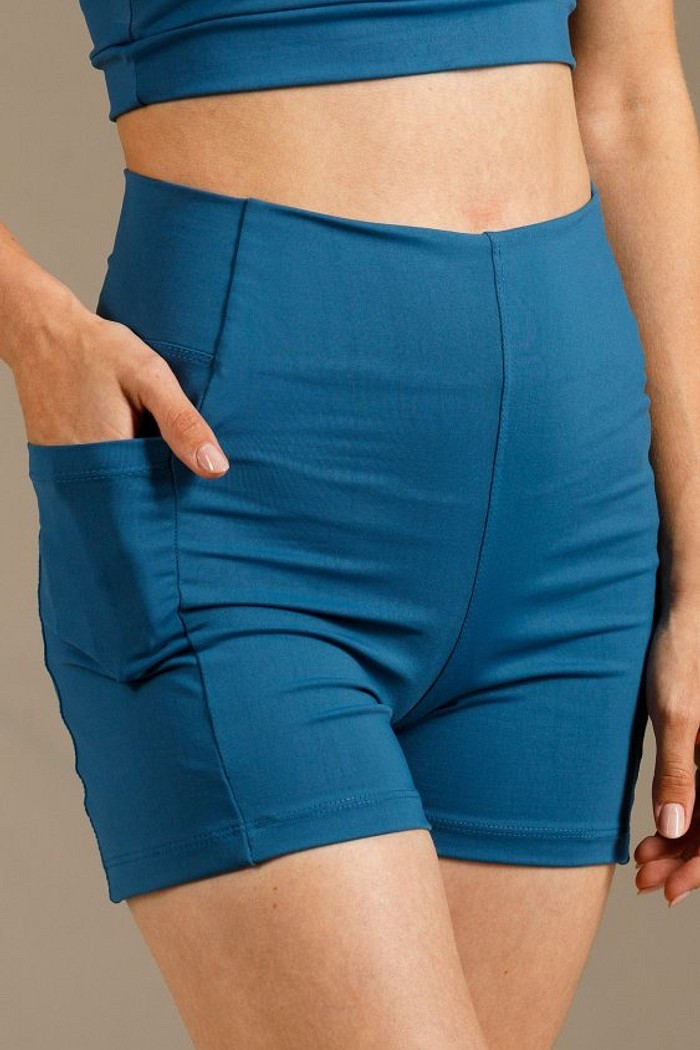 Shorts Bia Azul Galaxia
