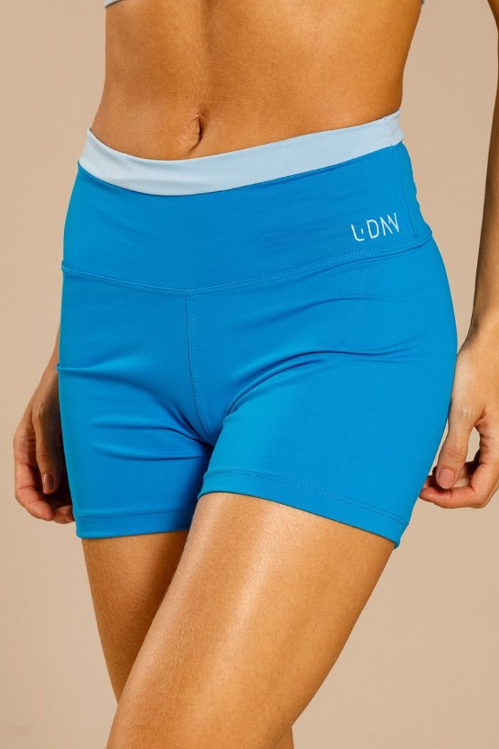 Shorts Madu Azul Riviera e Azul Celeste
