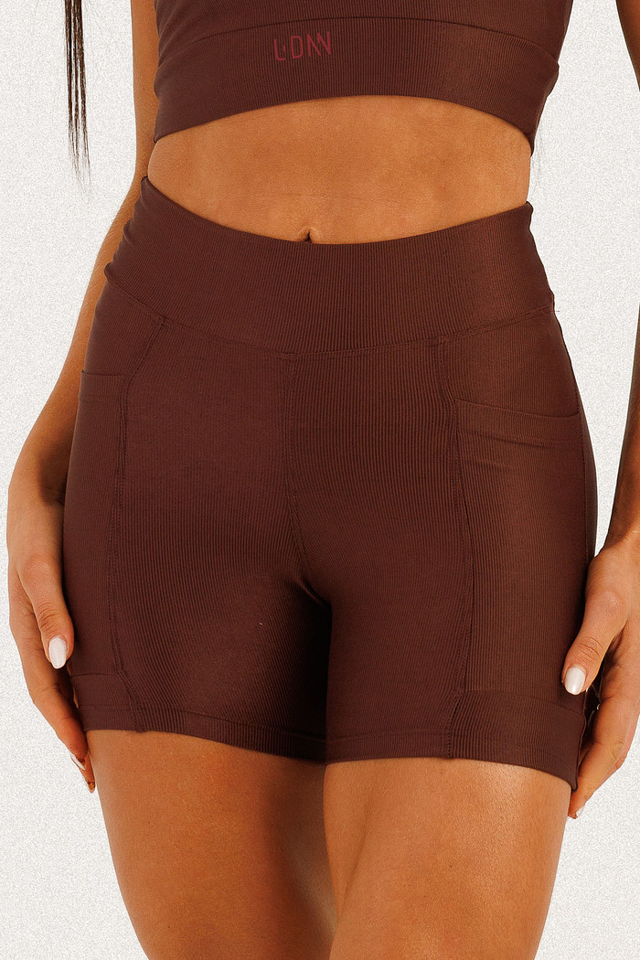Shorts Canelado com Bolso Toffe