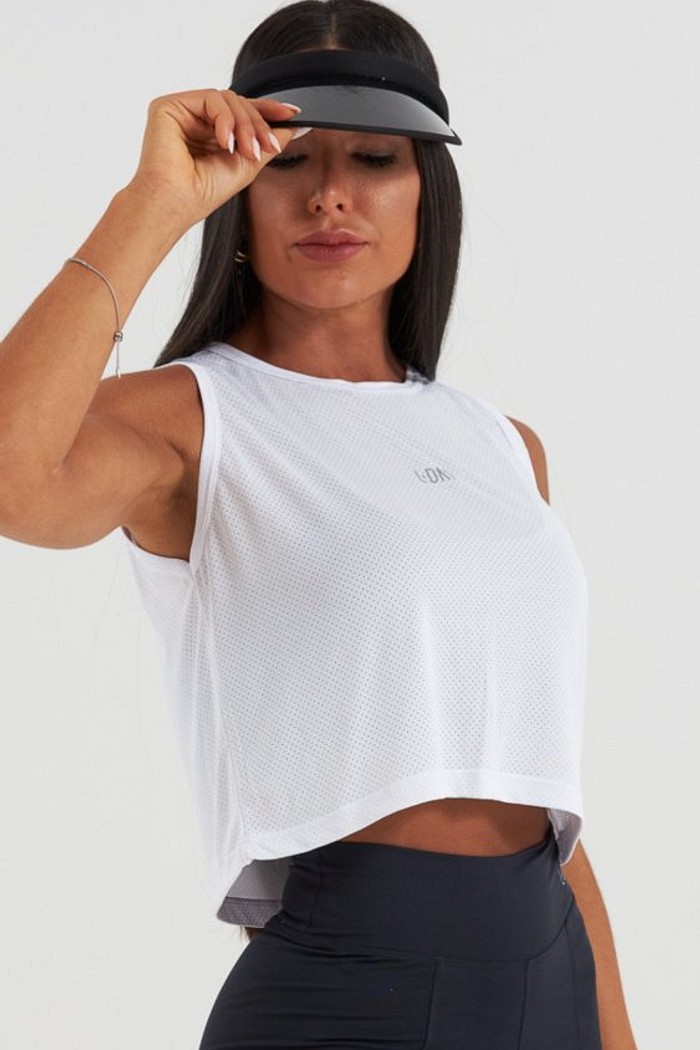 Cropped Dryfit Branco