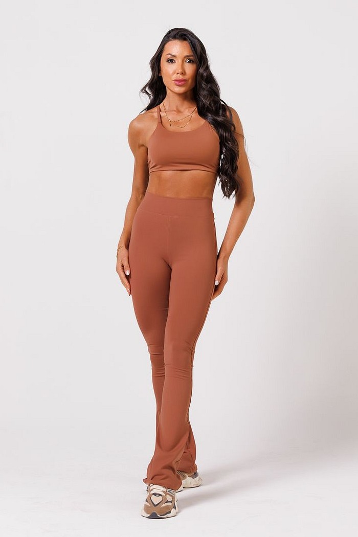 Legging Flare Power Martina Bronze
