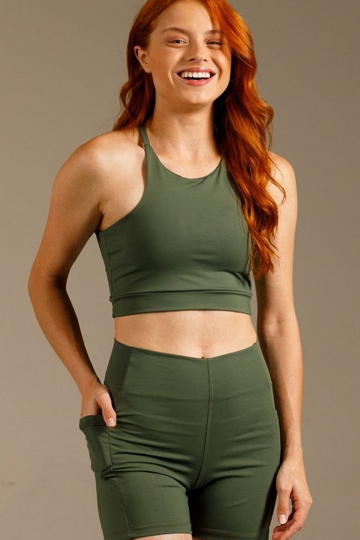 Shorts Bia Verde Florest
