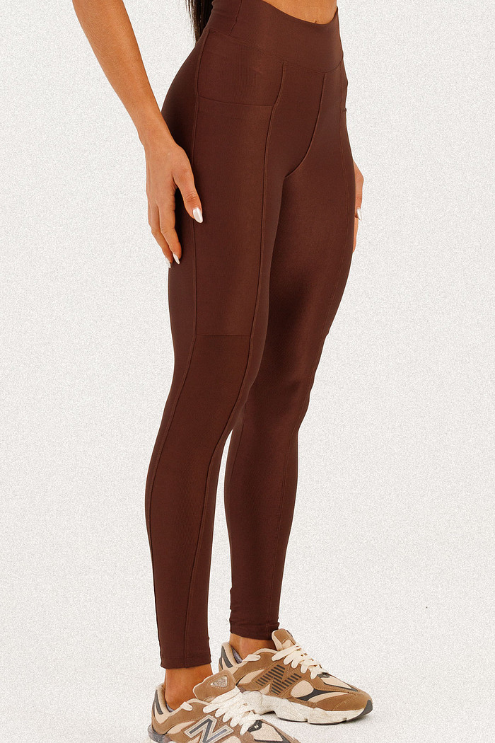 Legging com Bolso Canelado Toffe