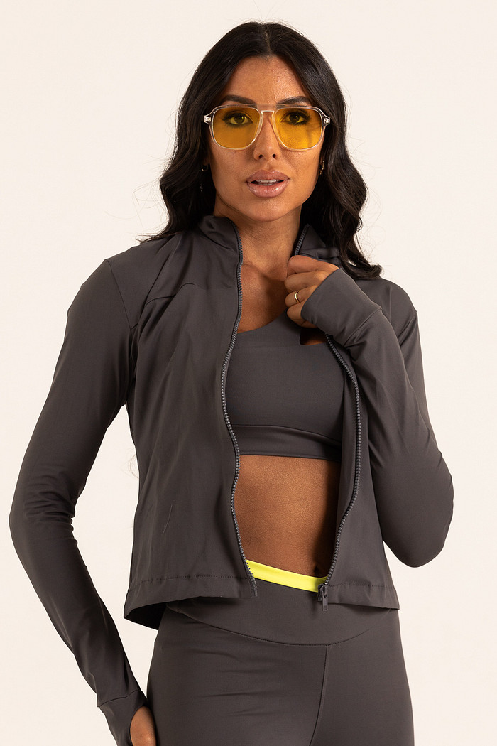 Jaqueta Duna Cinza Granda