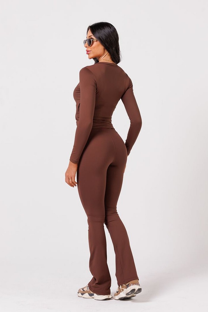 Conjunto Blusa + Legging Flare Toffe