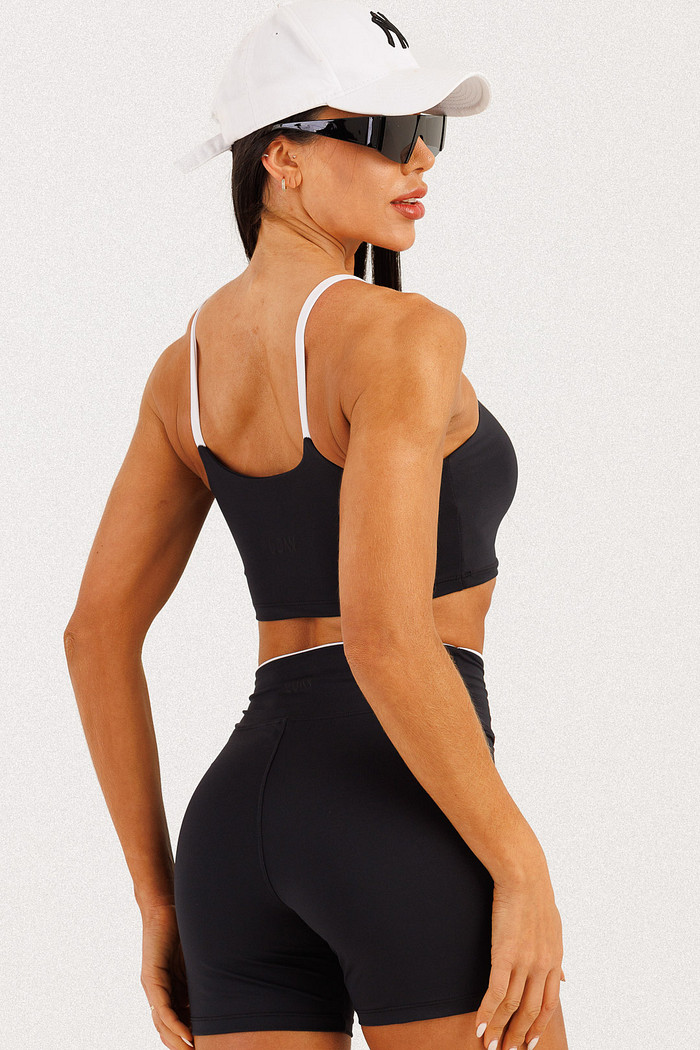 Top Cali Preto e Branco