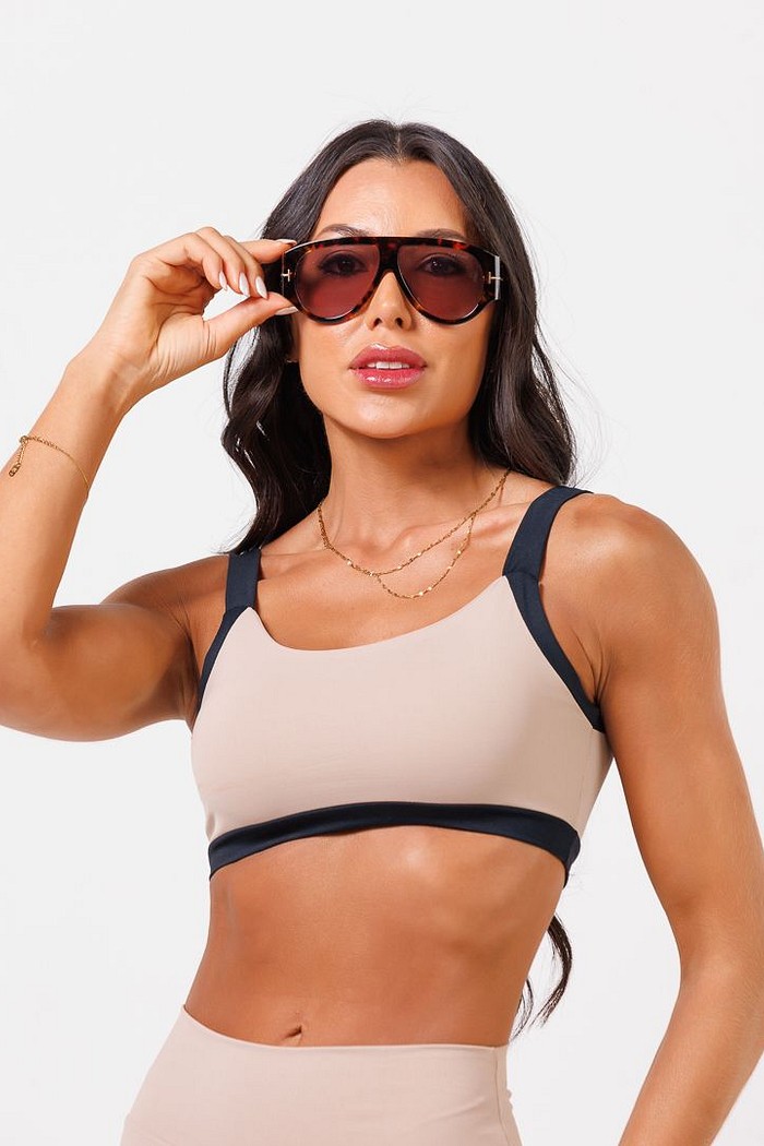 Top Maju Nude e Preto