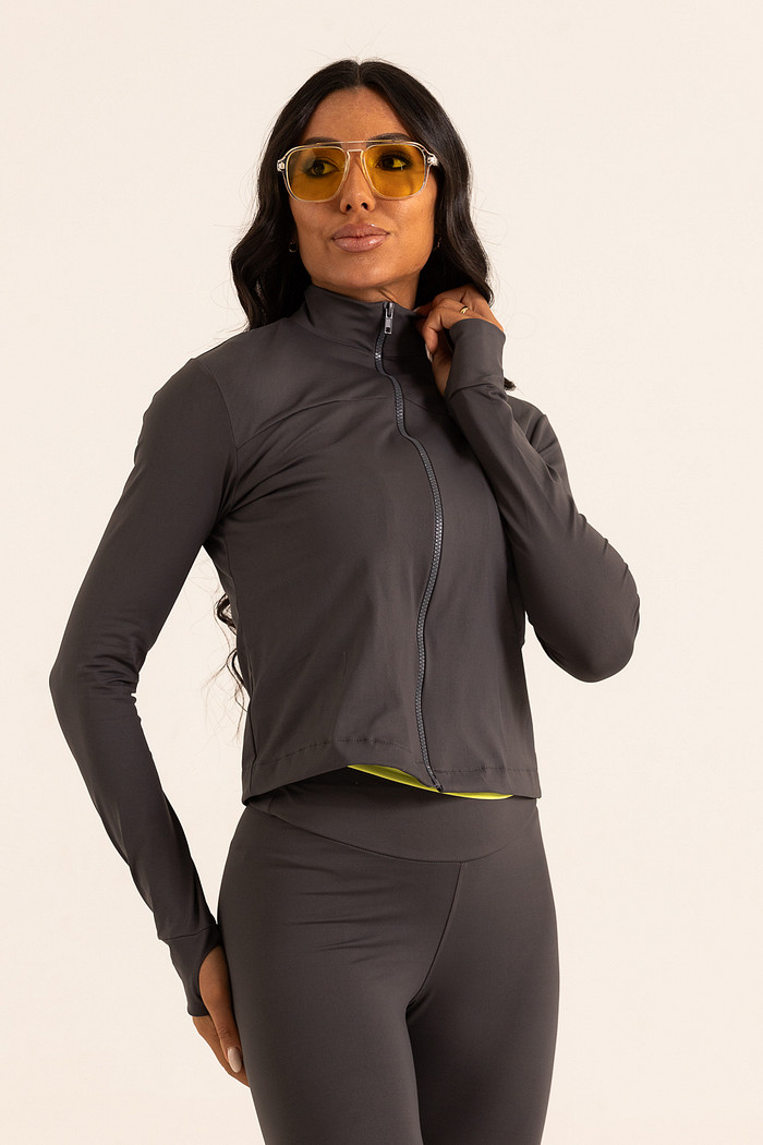 Jaqueta Duna Cinza Granda