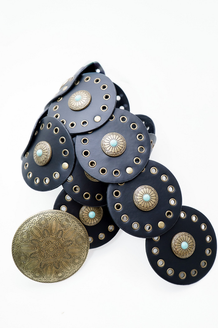 Cinto Redondo Grande Preto