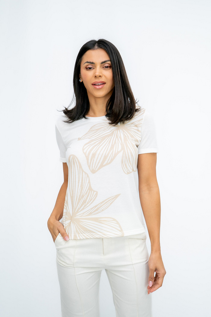Tshirt Estampa Lateral Off White Bana Bana