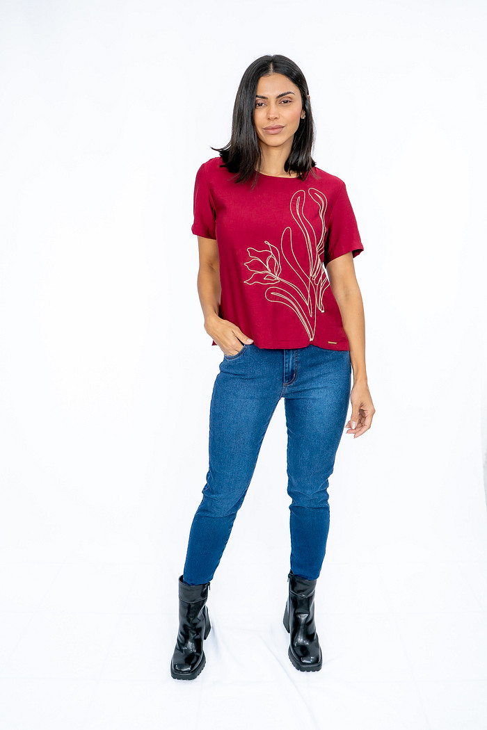 Calça Skinny Tradicional Jeans Lênis