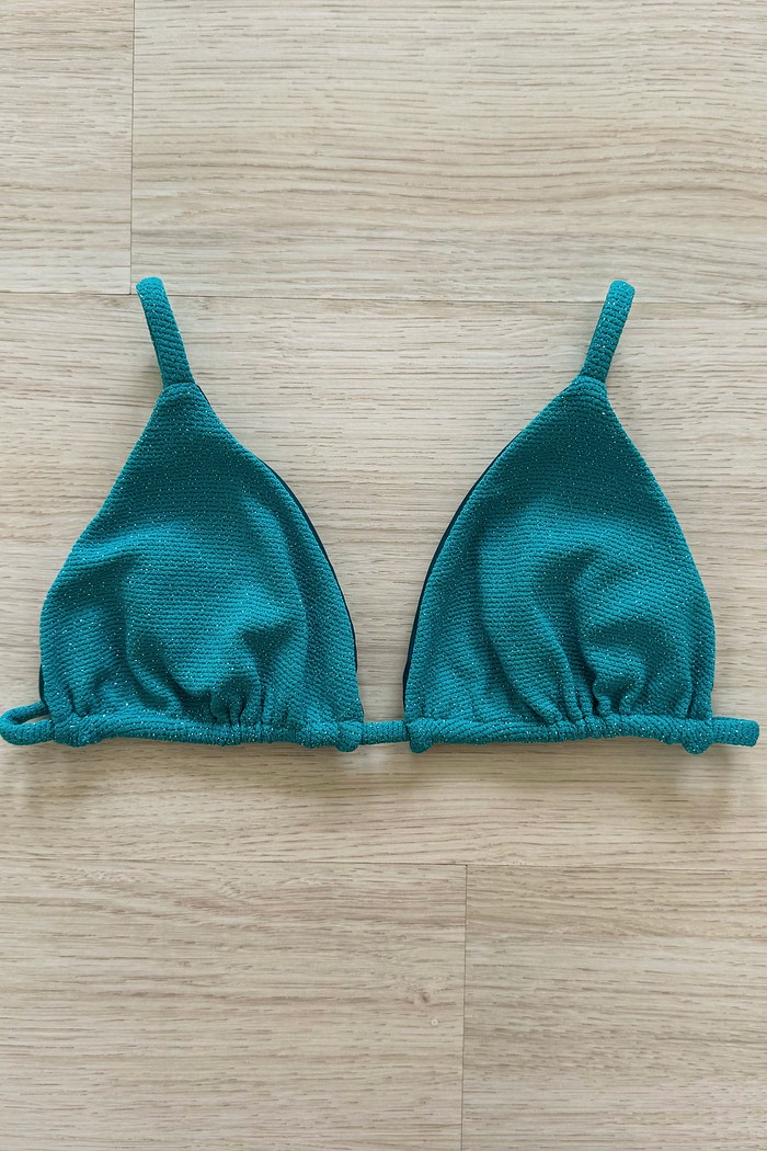 TOP LOLA LUREX GREEN