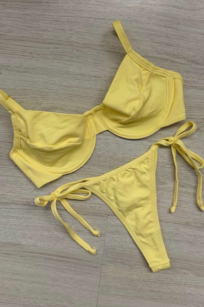 CONJUNTO: TOP GABI E CALCINHA RIPPLE BUTTER