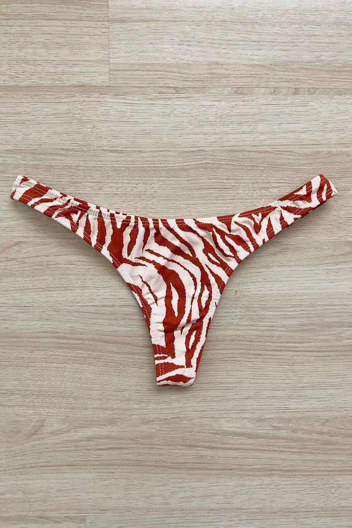 CALCINHA DUDA ZEBRA COBRE