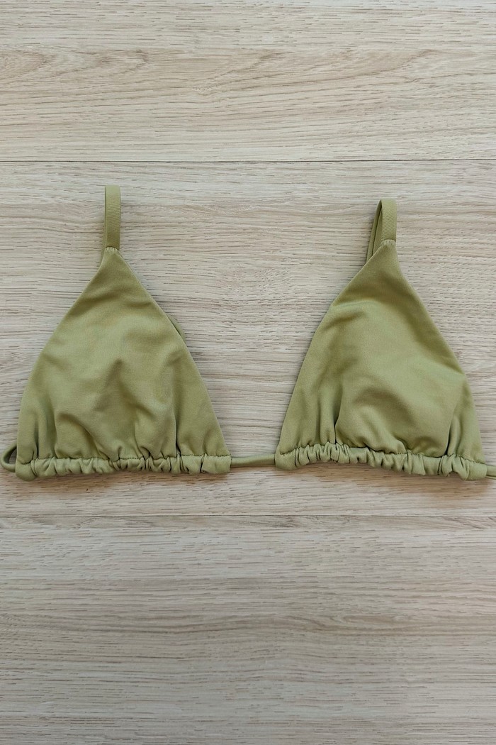 TOP DE BIQUÍNI CORTININHA LOLA ALGA