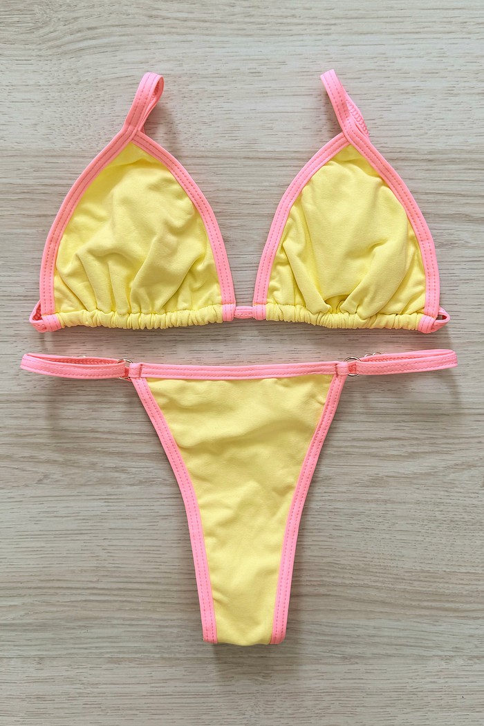 CONJUNTO: TOP SIMPLE E CALCINHA SUZY SUNRISE