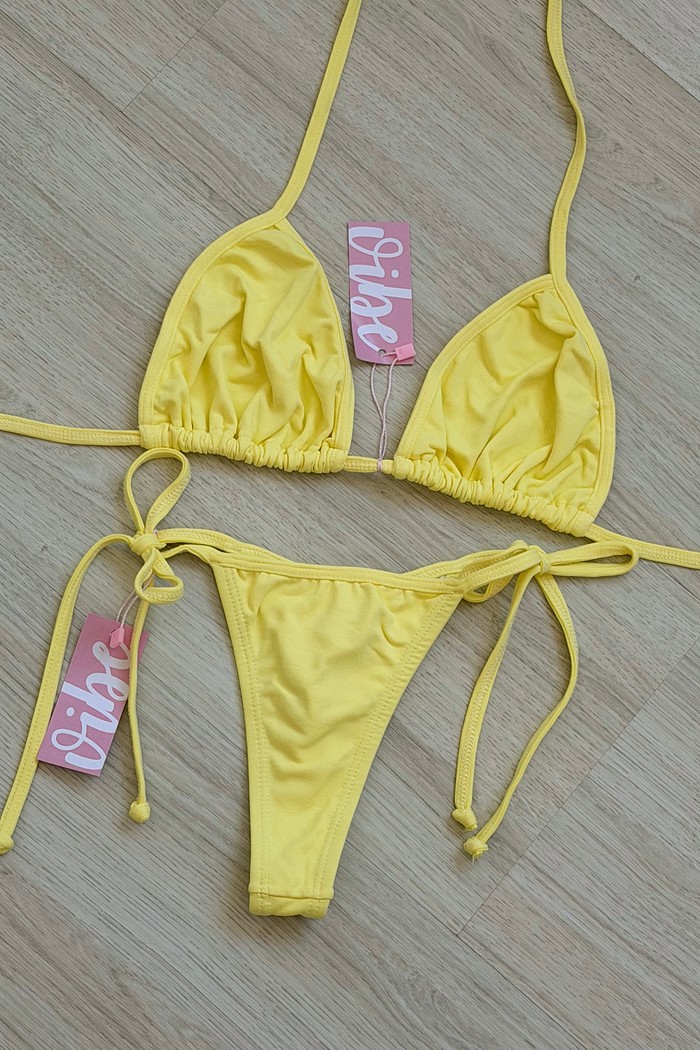 CONJUNTO: TOP SIMPLE E CALCINHA RIPPLE BUTTER