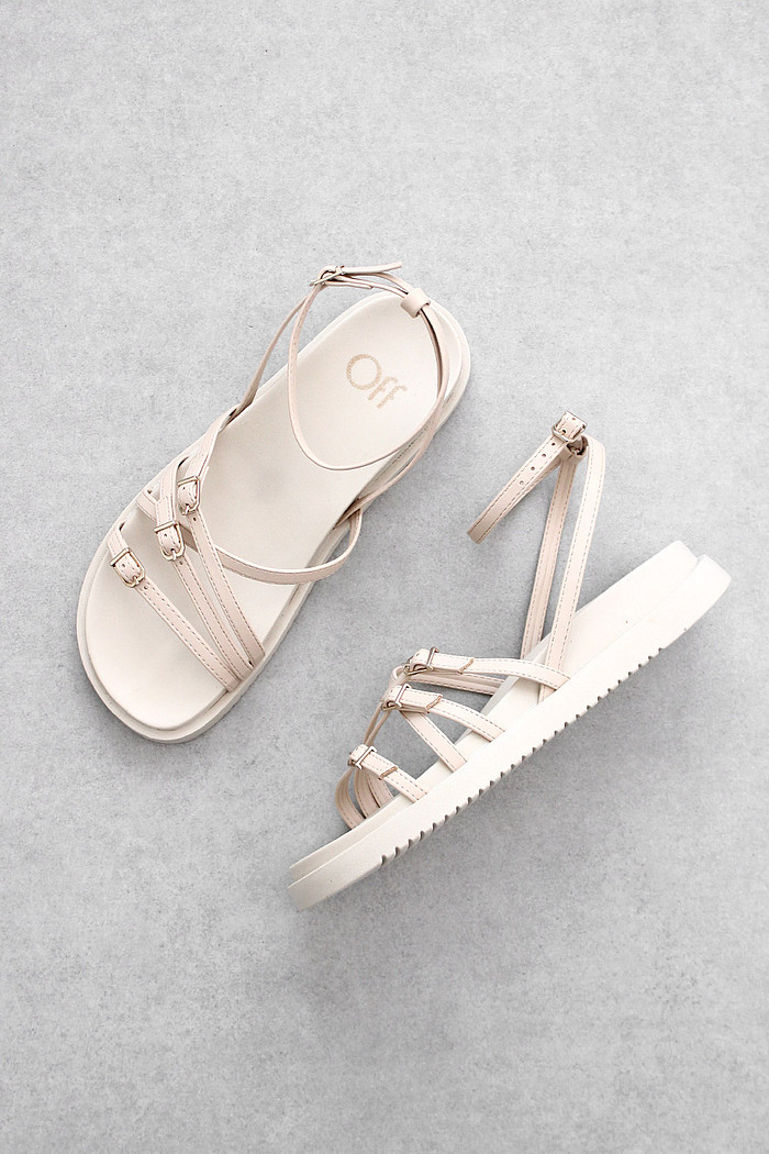 Papete Feminina Offline com Tiras Finas